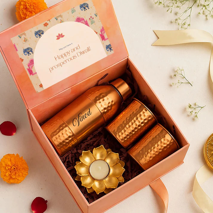 Copper Wellness Gift Box Personalised