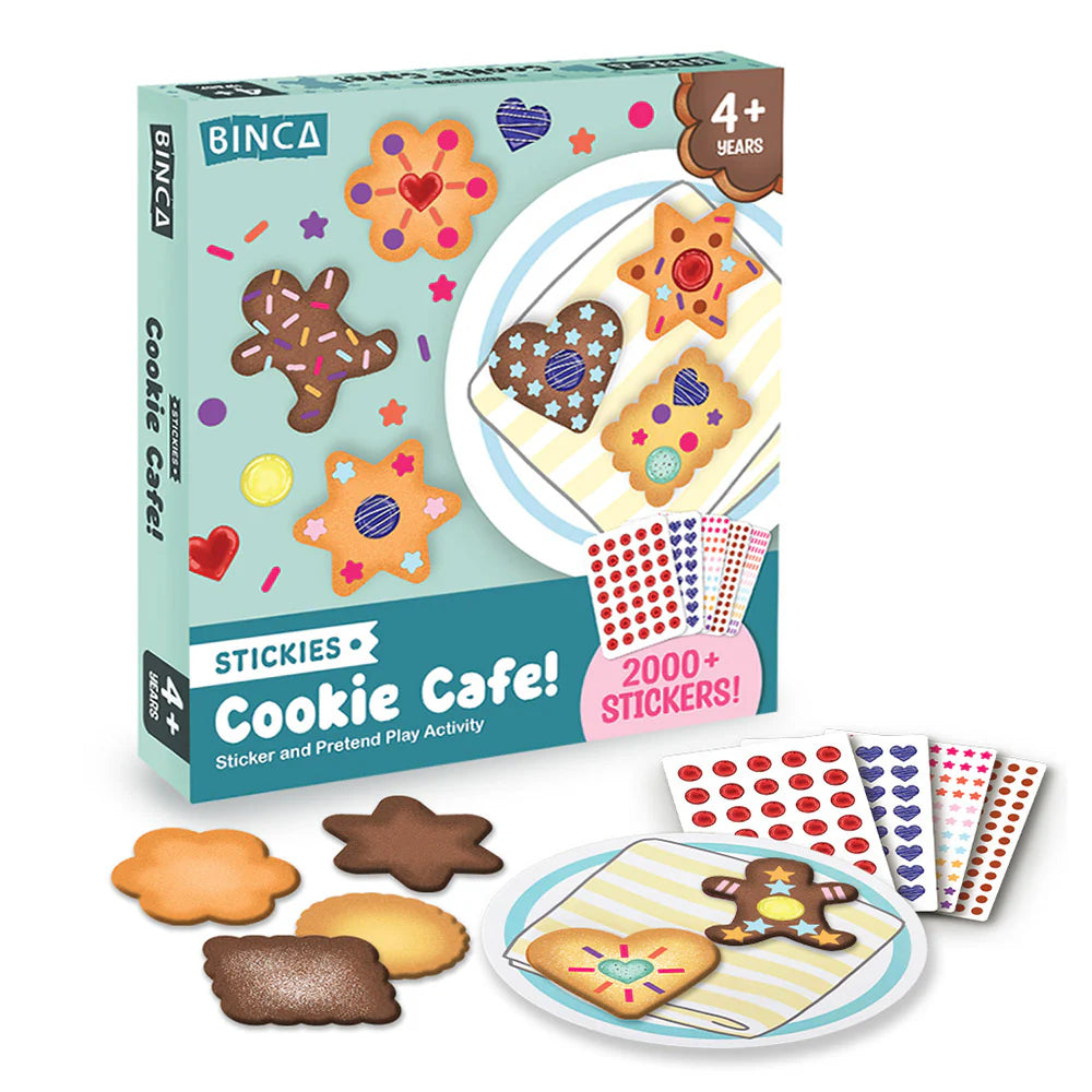 Stickies Cookie Cafe - Dot Art Kit & Pretend Play