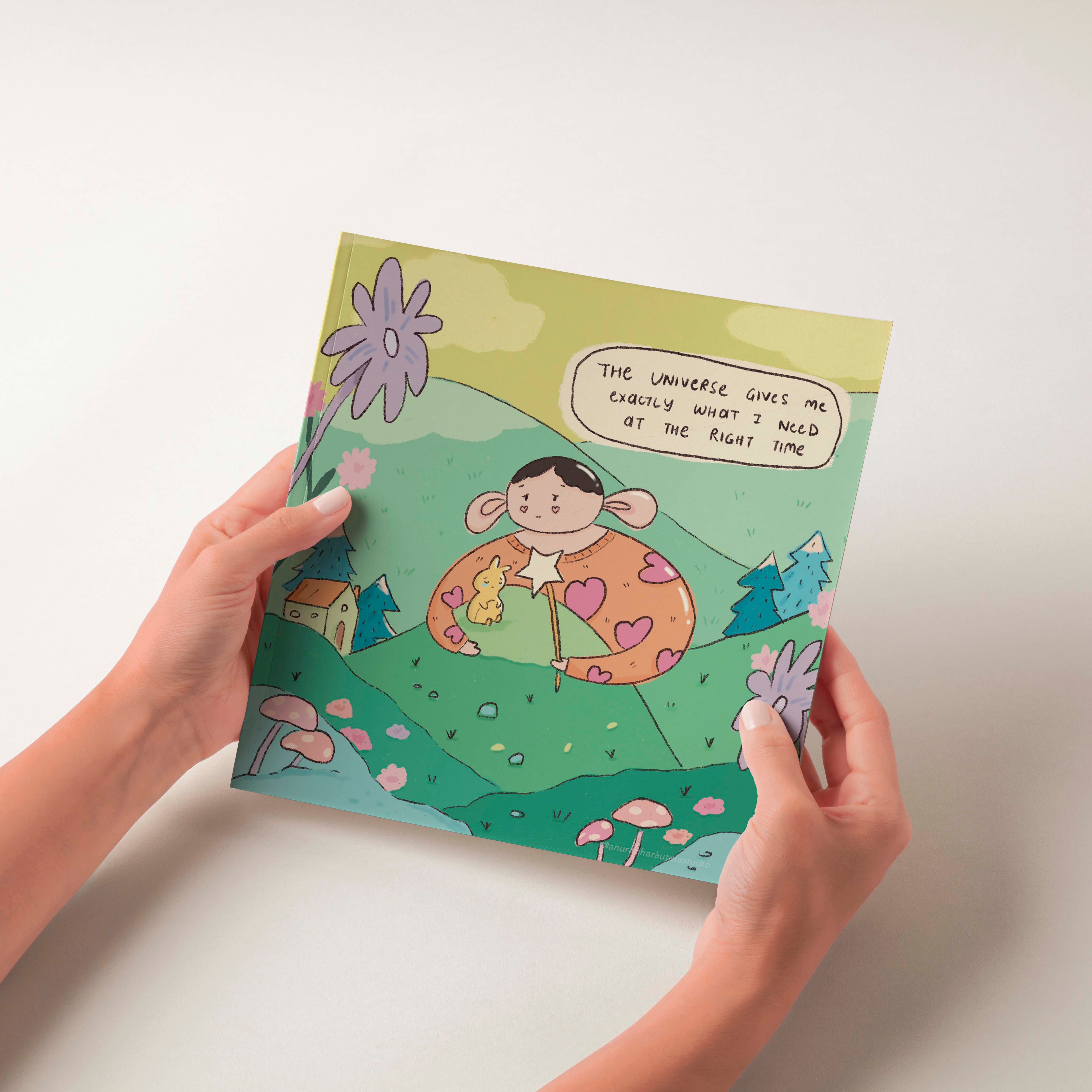 Right Time - Blessings - Reversible Affirmation Wall Print