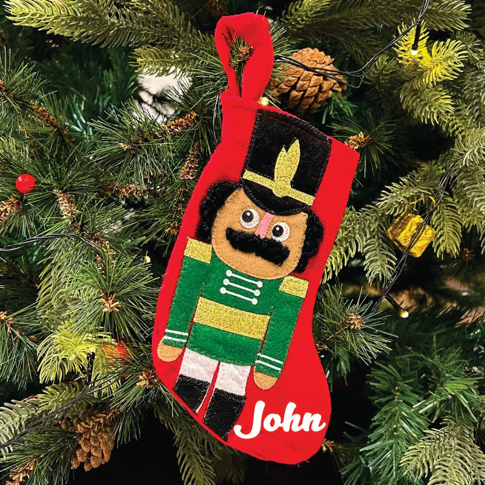 Nutcracker Mini Stocking Personalised