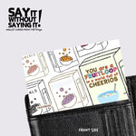 Say It Without Saying It Wallet Cards