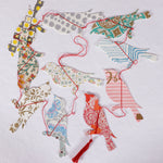Bird & Elephant Paper Danglers