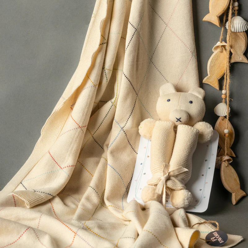 Baby Blanket with Cuddle Cloth
