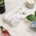 Fluffy Headband with Initial