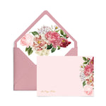 Floral Notecards Set Personalised