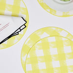 Palermo Yellow Placemat - Set of 6