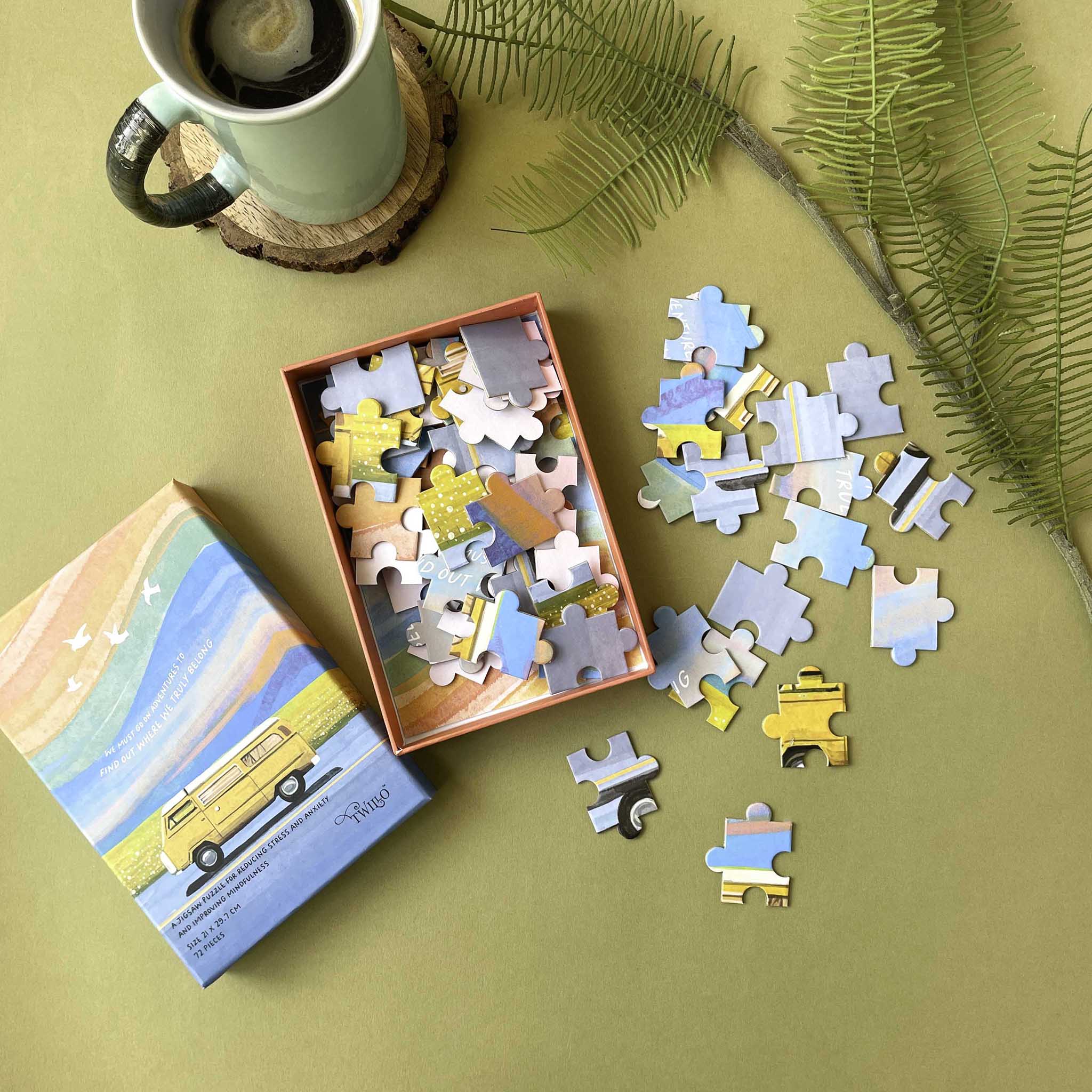 Go on Adventures: Positivity Puzzle