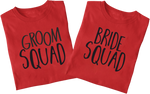 Bride Groom Squad T-Shirt