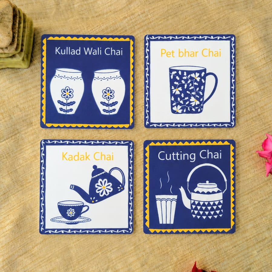 Chai Culture Coasters | Set of 4