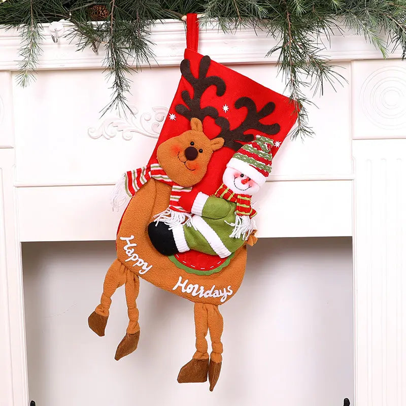 Sleighride Holiday Happiness Stocking Personalised