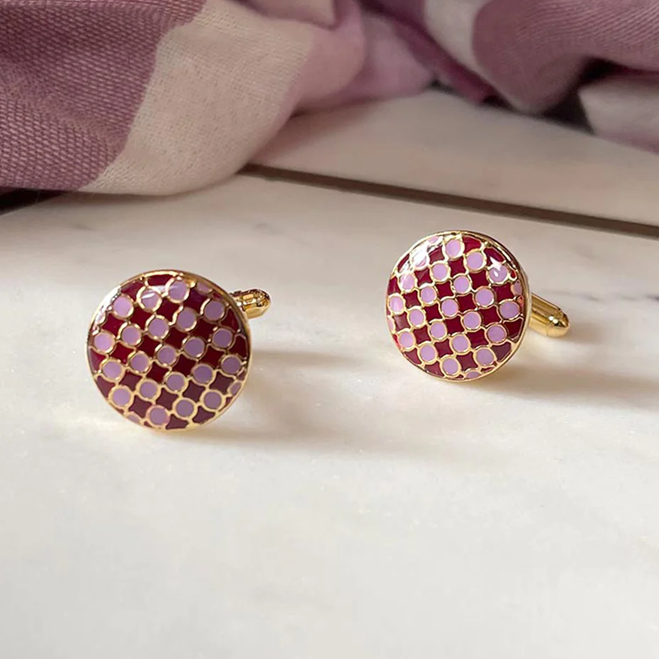 Moroccan Rose Cufflink