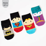 DC Heroes Socks (Pack Of 4)