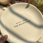 Type Writer Appetizer Plate : Personalized