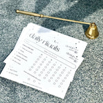 Daily Habit Tracker Card Sets Personalized