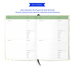 Floral Midnight Undated Planner