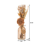 Autumn Ember Floral Arrangement with Vase