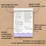 Kickstarter -Anti Procrastination Journal Mini