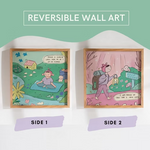 Peace - Proud - Reversible Affirmation Wall Print