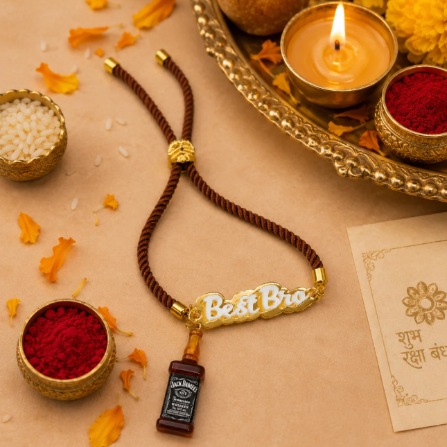 Name & Charm Personalised Rakhi