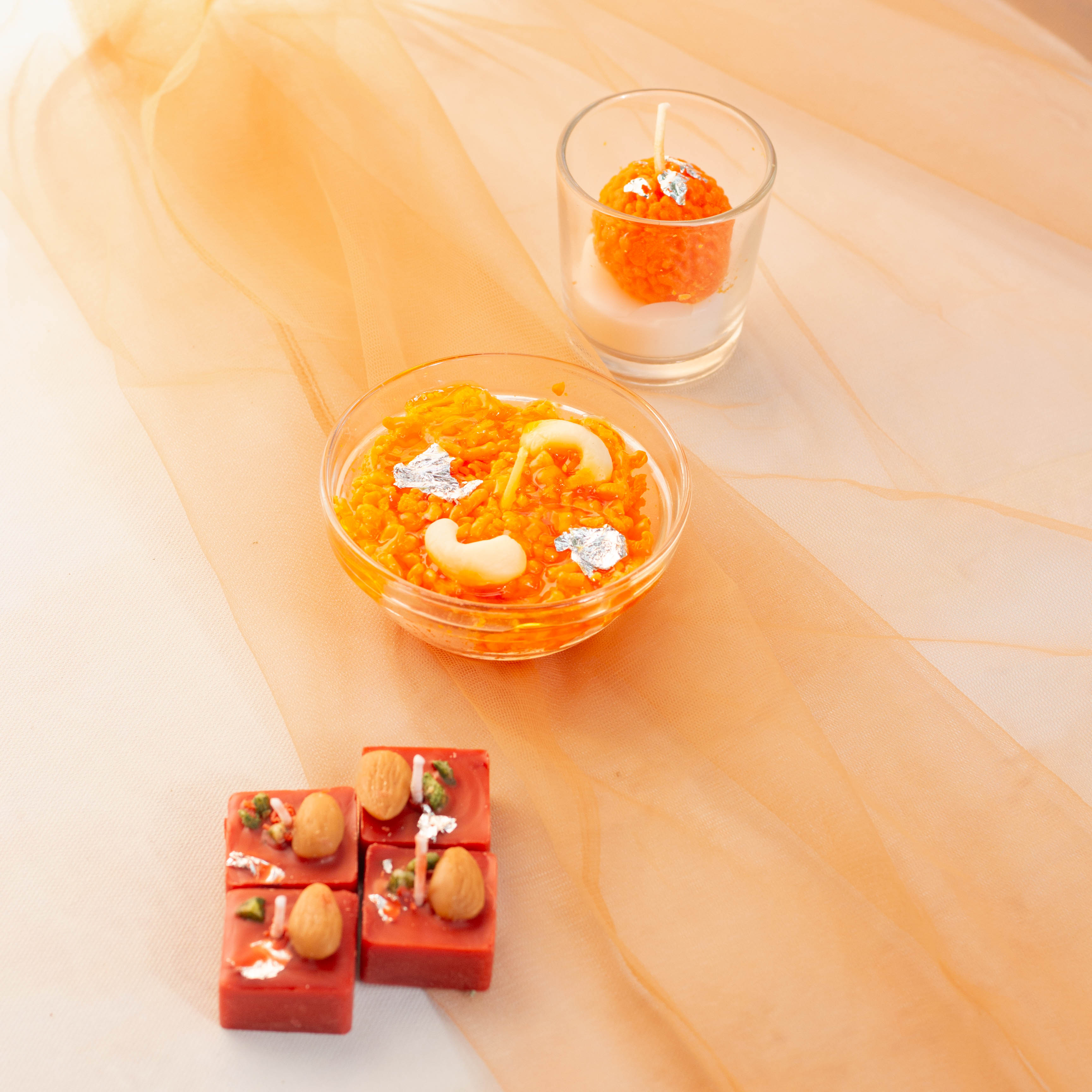 Mithai-Inspired Candles
