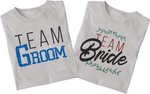 Team Bride Groom T-shirt