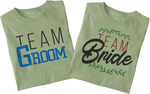 Team Bride Groom T-shirt