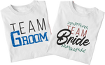 Team Bride Groom T-shirt