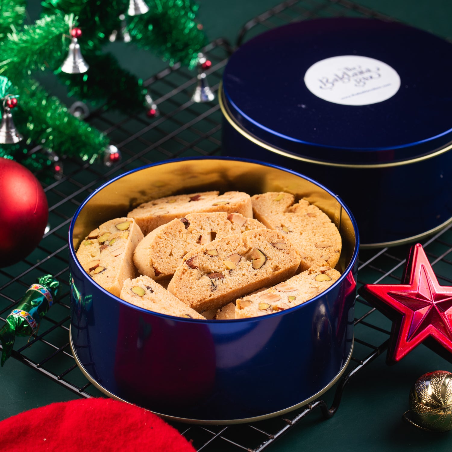 Biscotti Cookie Tin | 500g