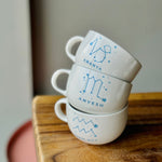 Zodiac Mini Cappuccino Mug: Engraved