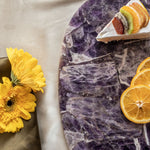 African Amethyst Platter