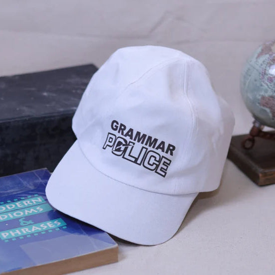 Grammar Police Cap