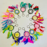 Mini Feather Dreamcatcher Keychain