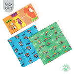 Dexter & Dee Handkerchief (Pack Of 2)