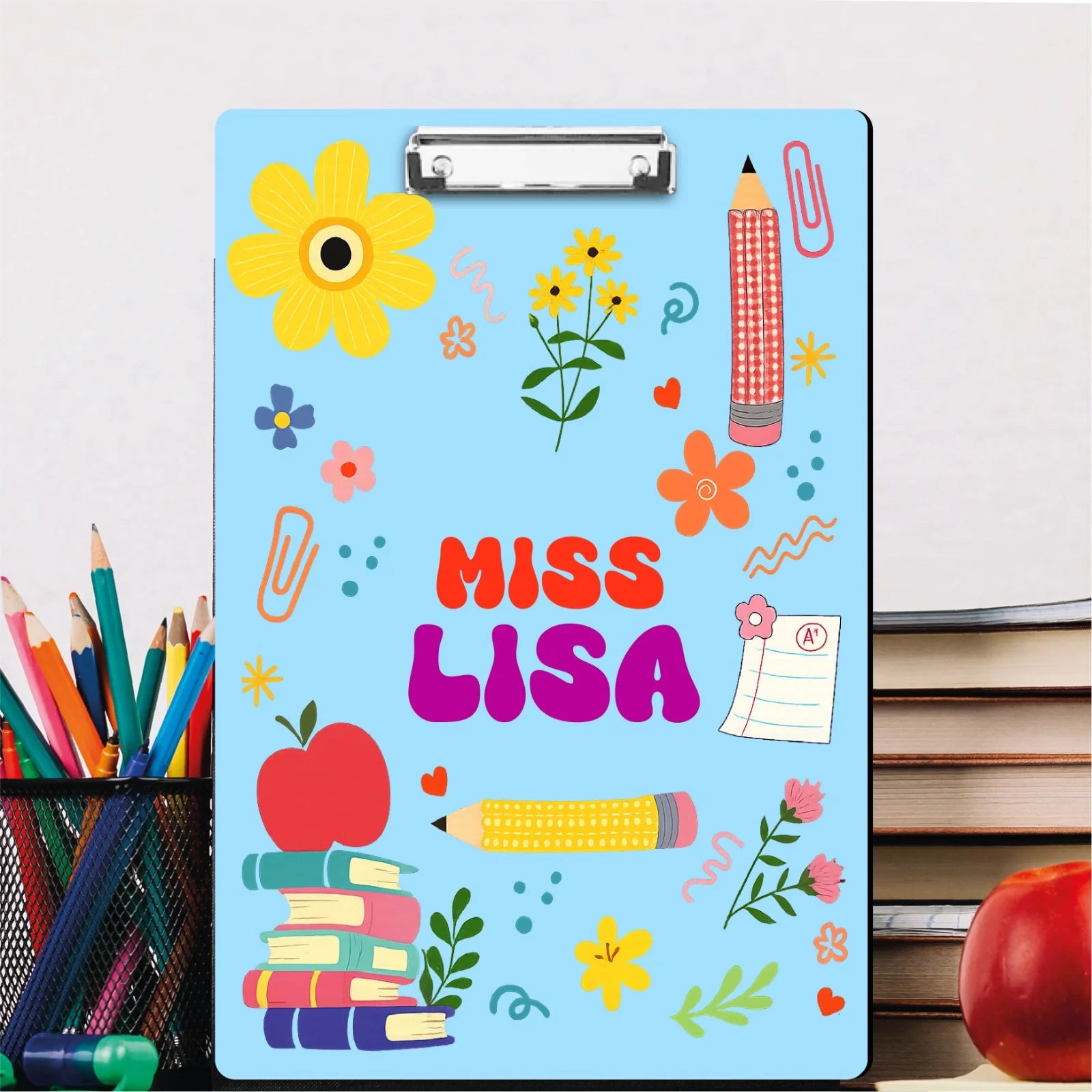 Custom teacher clipboard