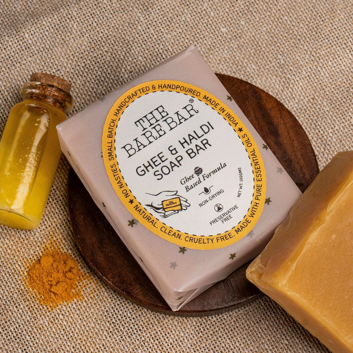 Ghee & Haldi Soap Bar