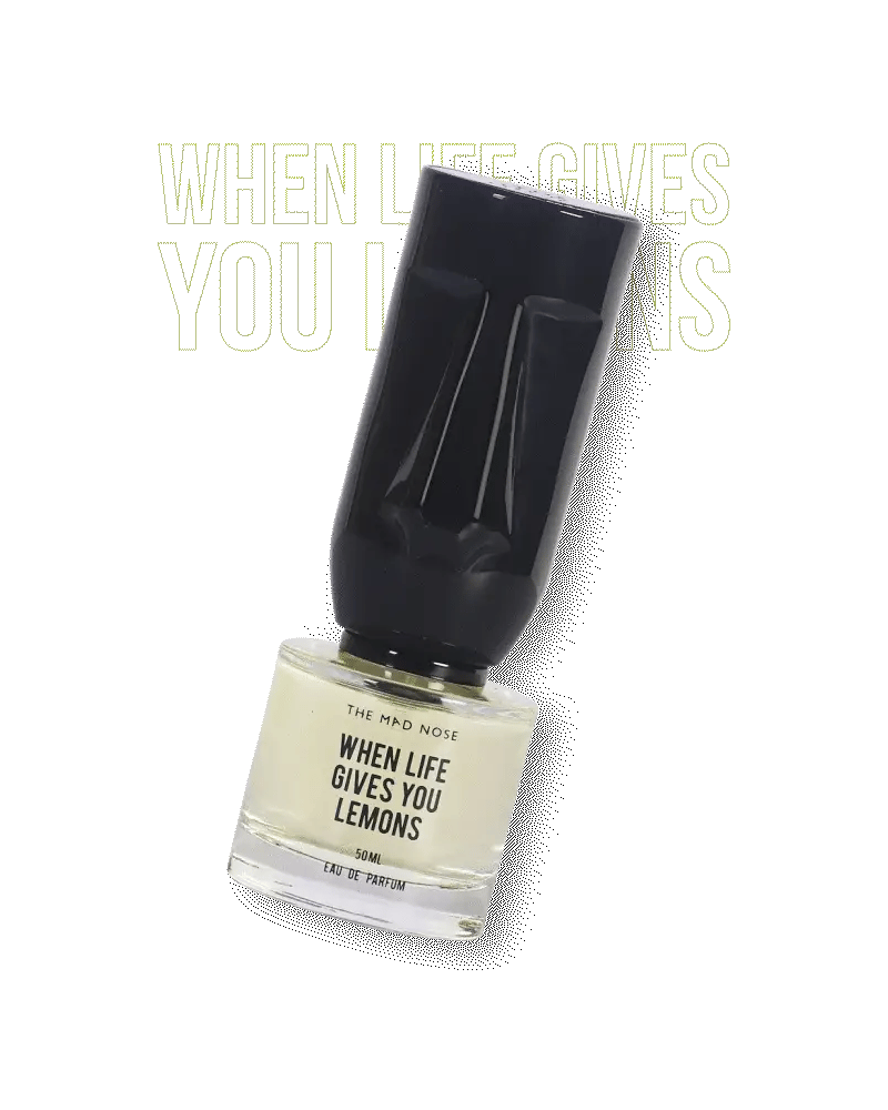 When Life Gives You Lemons Eau De Parfum with fresh citrus, aquatic, and woody notes by The Style Salad.