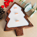 Wooden Tree Candle