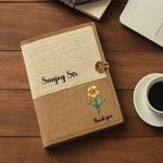 Personalised Jute Folder