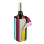 Retro Stripes Wine Bottle Cooler