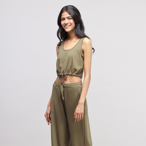 Olive Co-ord Set - the style salad
