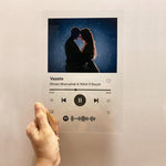 Spotify Personalised Acrylic Music Plaque