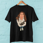 Blank Face Illustration T - Shirt Personalised