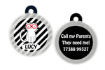 Cat Pet Id Tags: Personalised