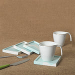Marbled Square Coasters