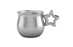 Silver Plated Star Baby Cup