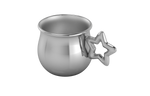 Silver Plated Star Baby Cup