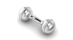 Sterling Silver Rattle & Feeding Spoon