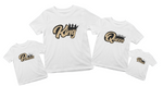 King Queen Prince Princess Family T-shirt