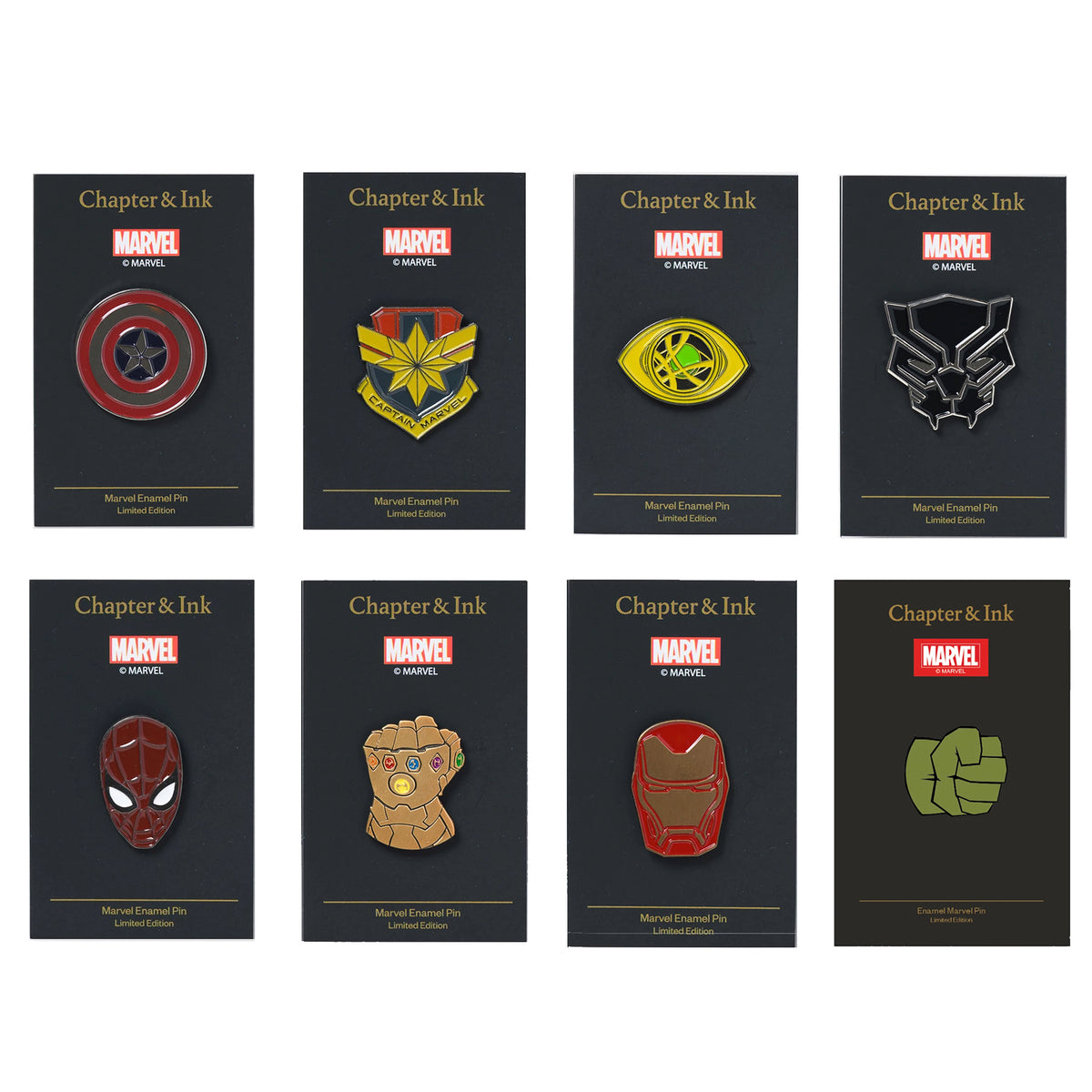 Marvel Endgame Enamel Pins