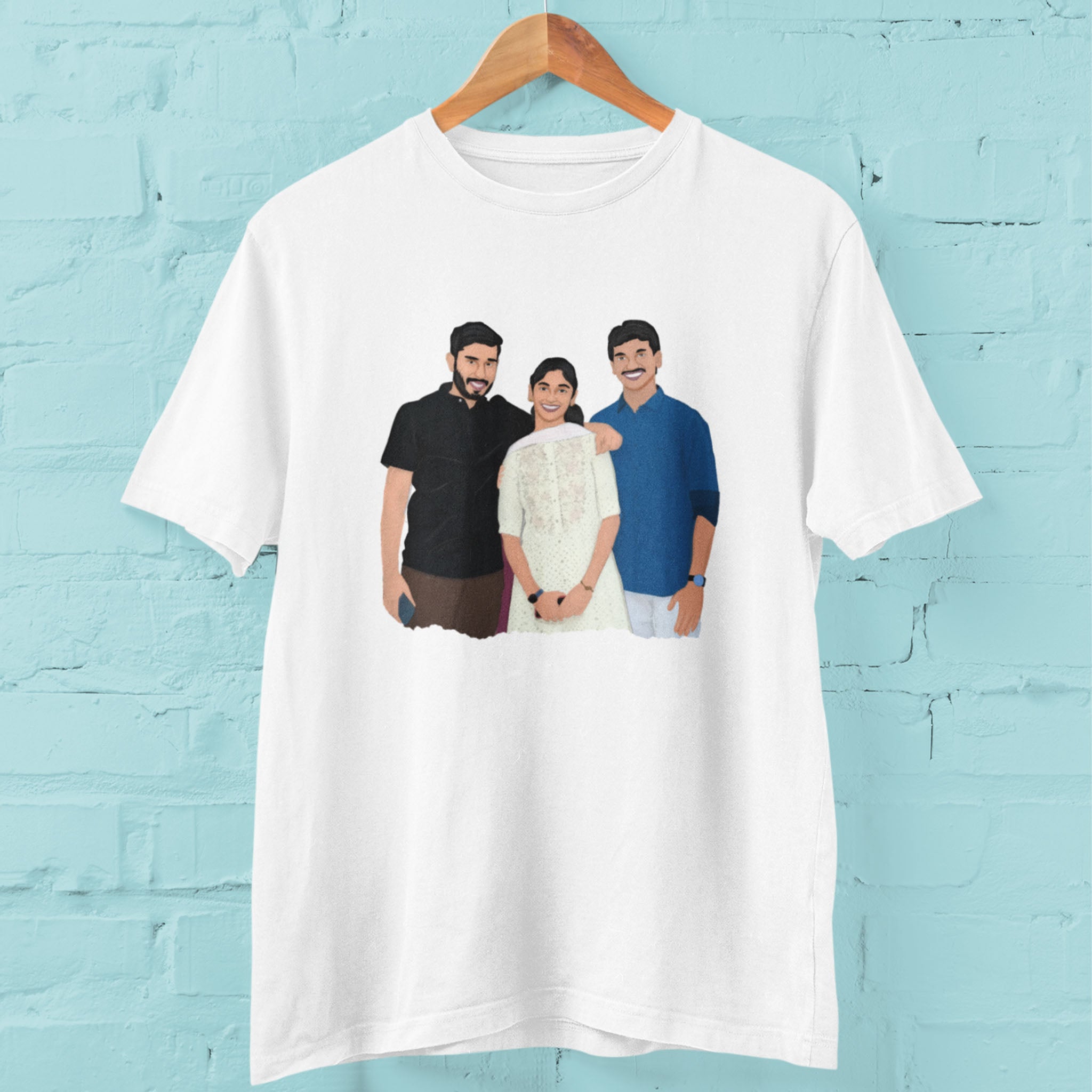 Normal Illustration t-shirt Personalised - The Style Salad